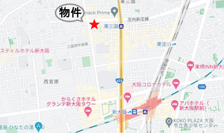 淀川区東三国4丁目