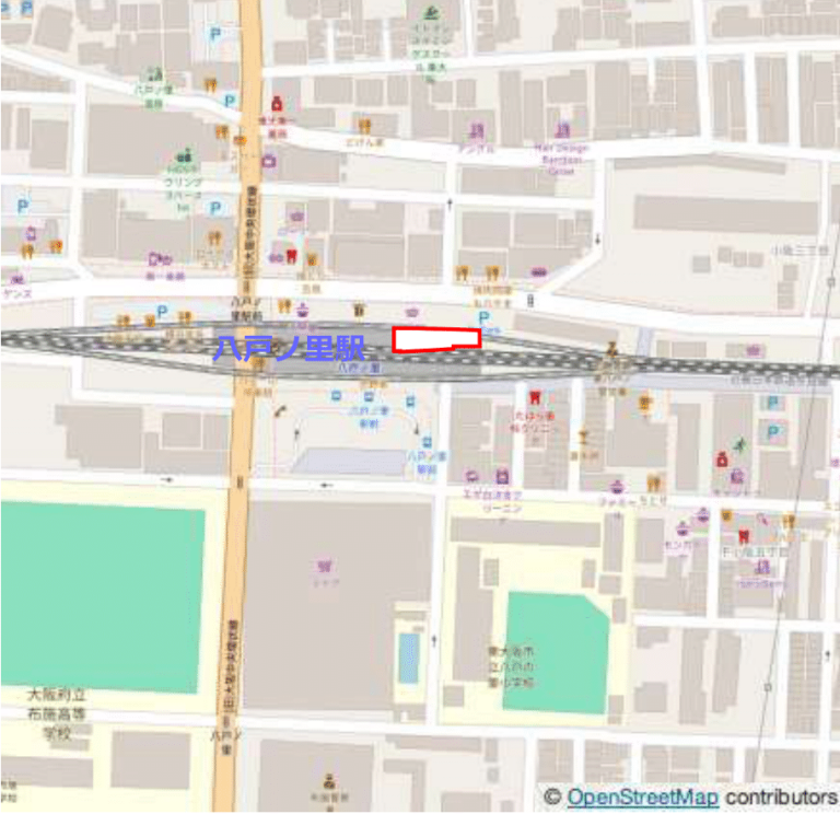 近鉄八戸ノ里駅 医療モール