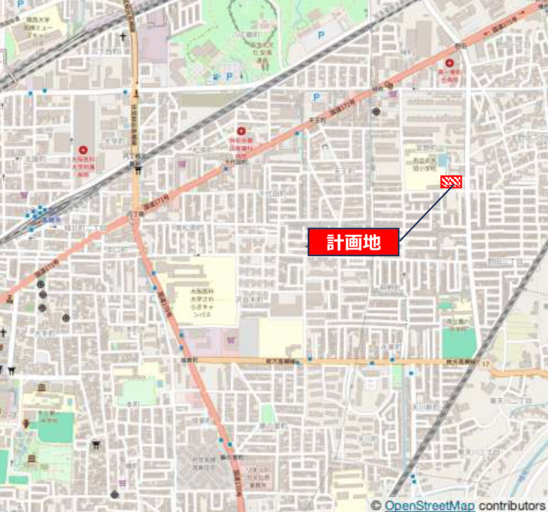 高槻市宮野町医療モール