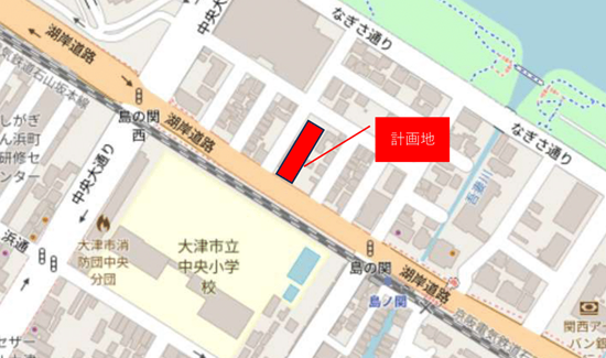 大津市島ノ関 医療ビル
